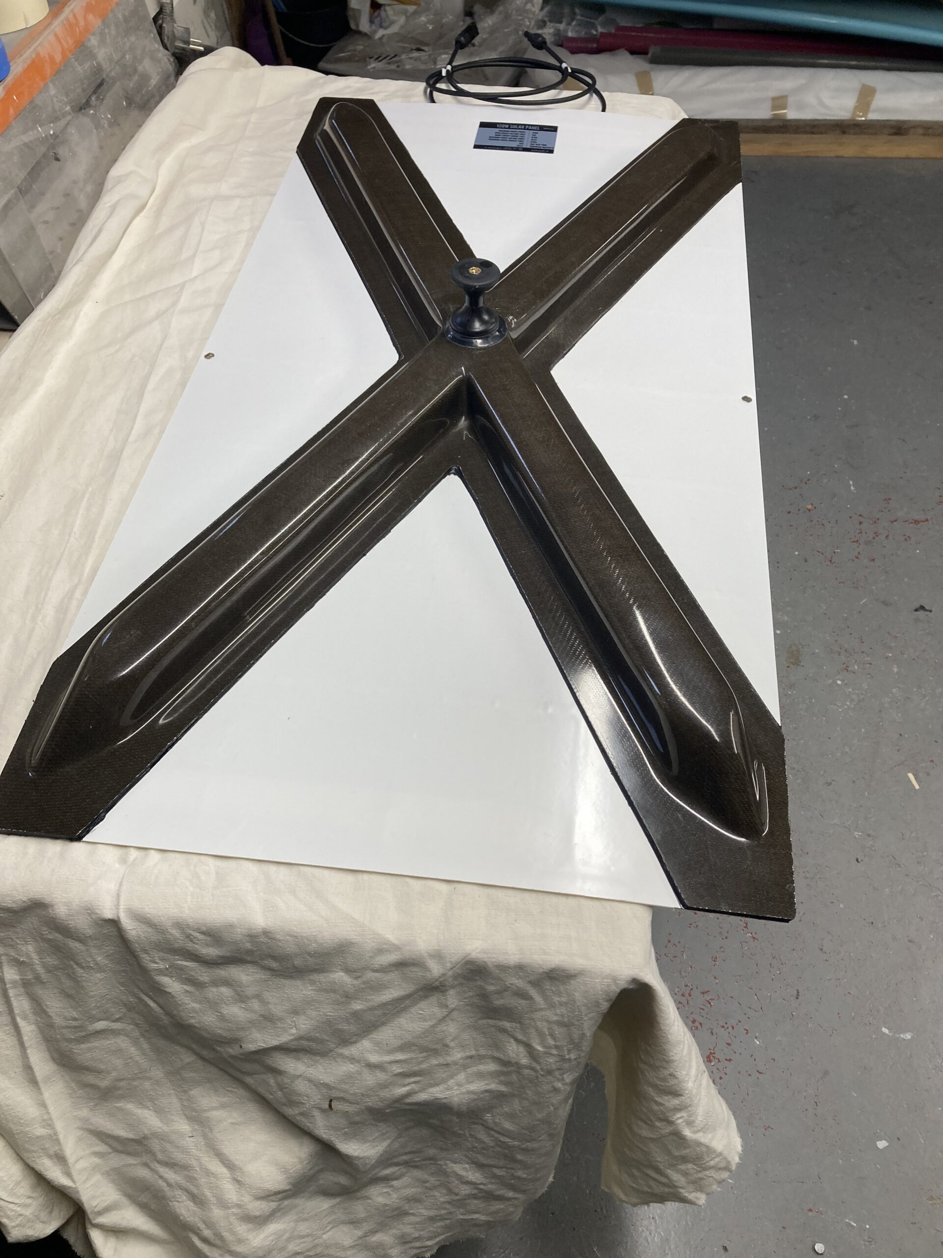 Croisillon en lin 120W