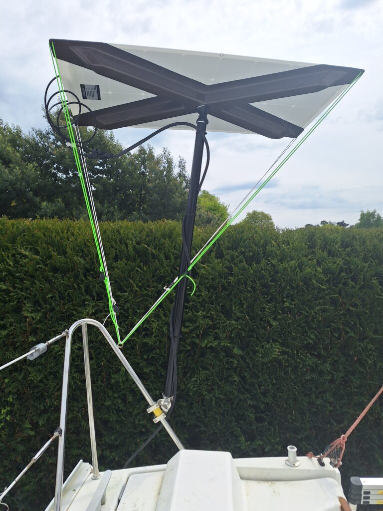 Support carbone panneau solaire orientable